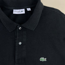 Cargar imagen en el visor de la galería, Polo Lacoste Negro - XL
