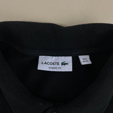 Cargar imagen en el visor de la galería, Polo Lacoste Negro - XL
