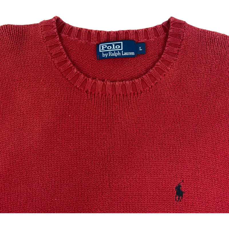 Roundneck Ralph Lauren Knitted Sweater - XL'