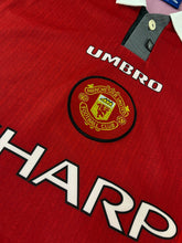 Cargar imagen en el visor de la galería, Camiseta Umbro Manchester United 1996 98&#39; - XL