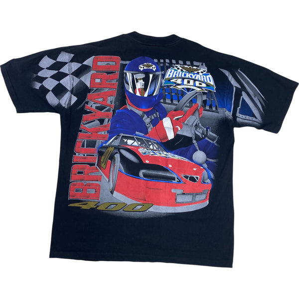 Camiseta Brickyard 400 Nascar Logo Athetic - XL